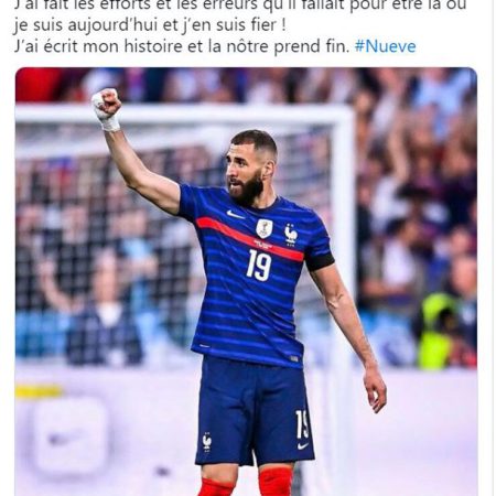 Pháp hụt World Cup Benzema tuyên bố rời ĐTQG đúng sinh nhật